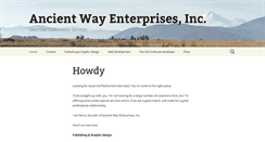 Desktop Screenshot of ancientway.com